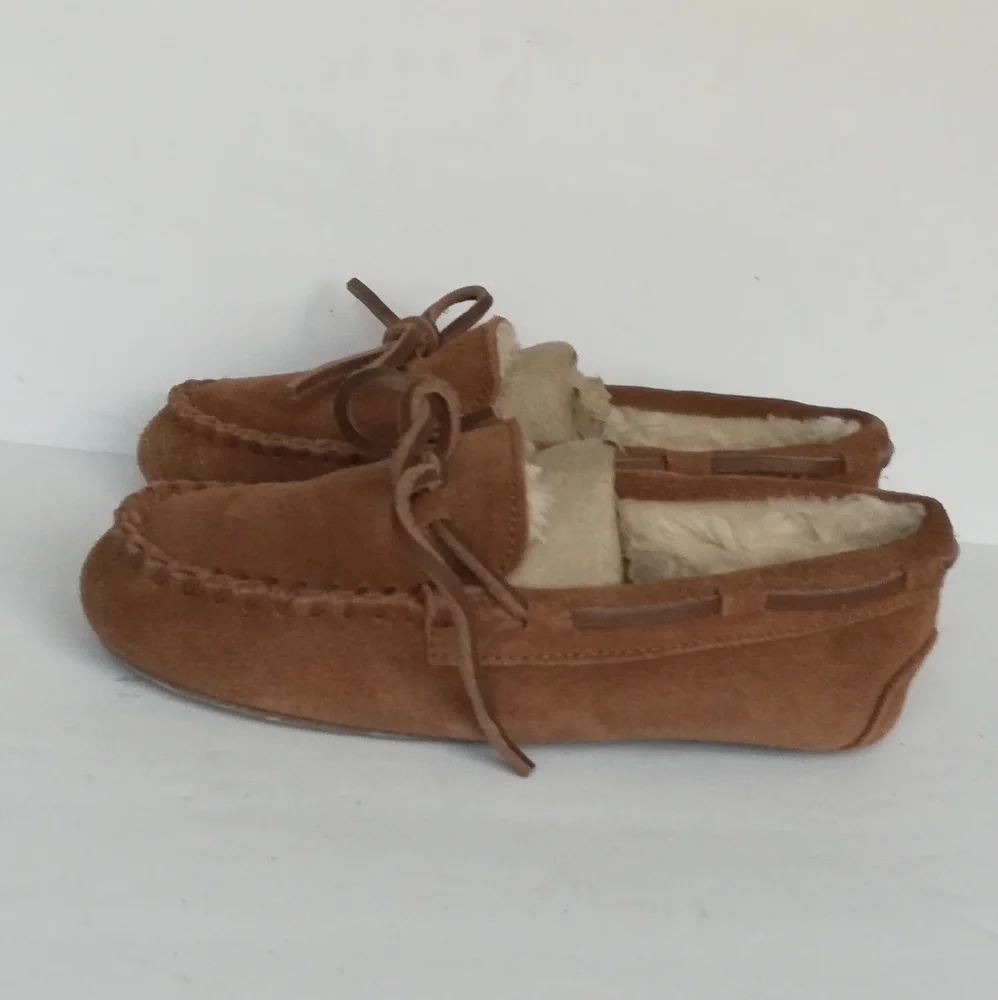 Crewcuts Kids Youth Shearling Lodge Moccasin
